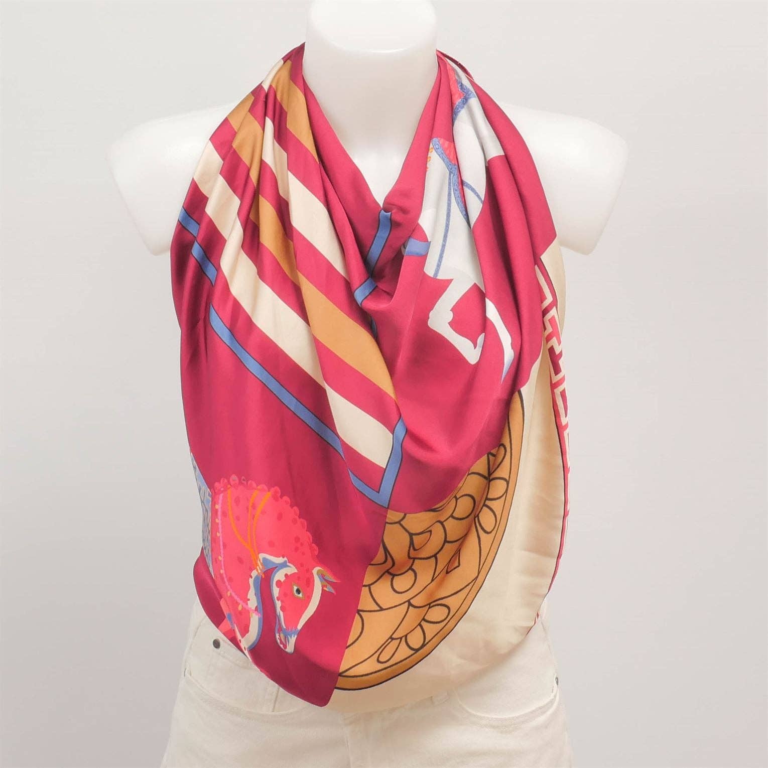 Equestrian Square Scarf