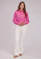 Roper 2531 Solid (Pink) - Women's Western Shirt