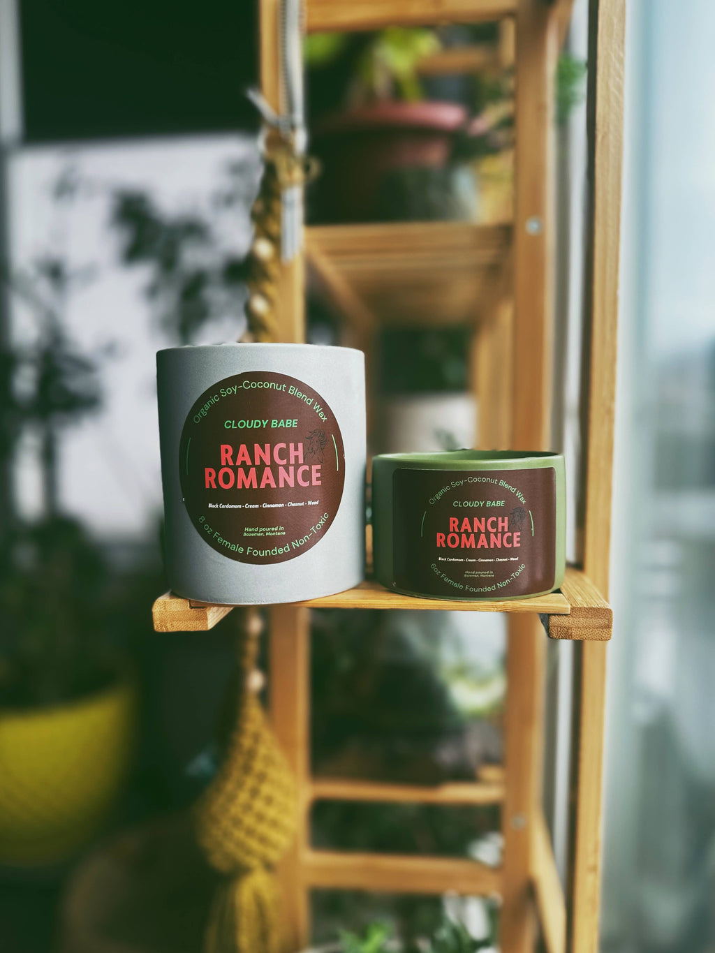 Ranch Romance Wood Wick Candle 6 oz