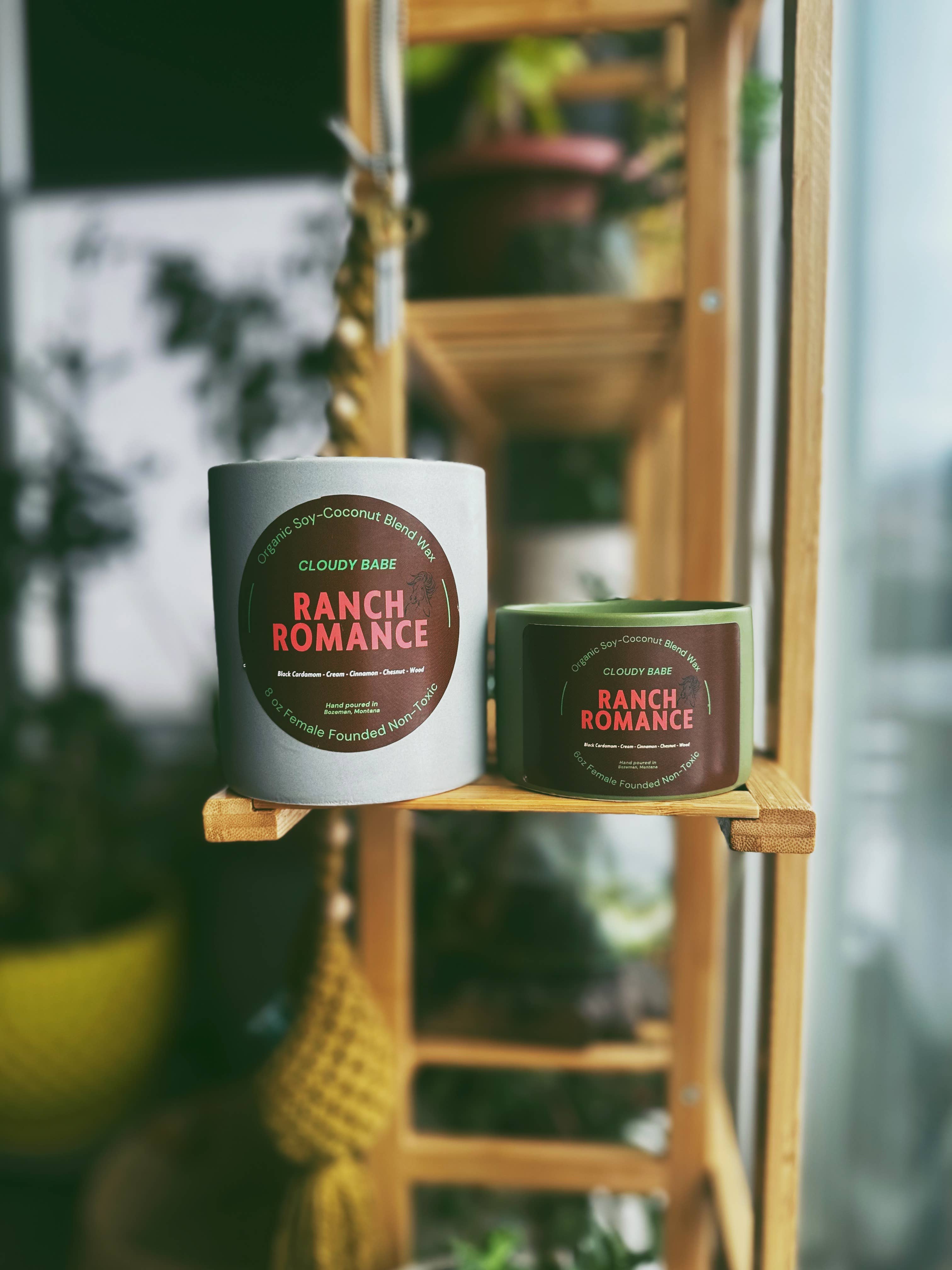 Ranch Romance Wood Wick Candle 6 oz