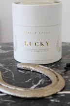 Horseshoe Soy Wax Candle - Lucky 