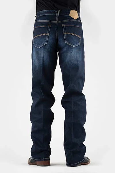 Tin Haul 421 Regular Joe Stretch (Dark Wash) - Men's Bootcut Jeans