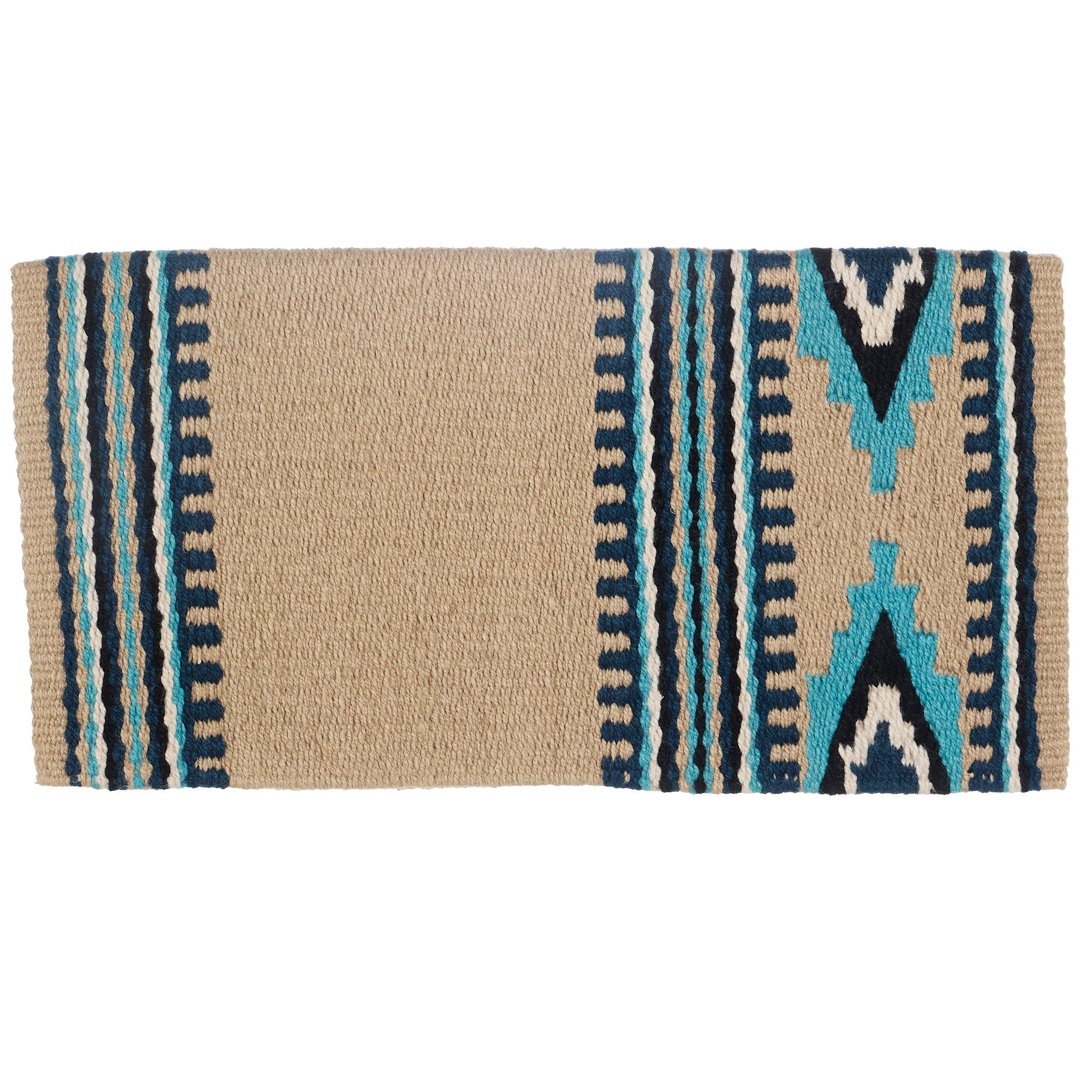 1470-9 Risen 36x34 New Zealand Wool Saddle Blanket