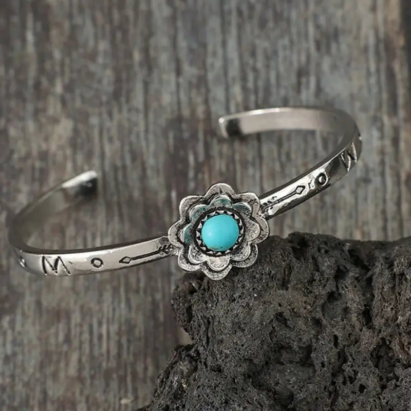 Western/Boho Silver Fashion Cuff Bracelet