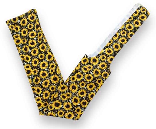 Lycra Slip-on Tail Bag- Sunflower and Cheetah