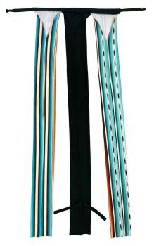 Braid-In Lycra Tail Bag - Teal Serape