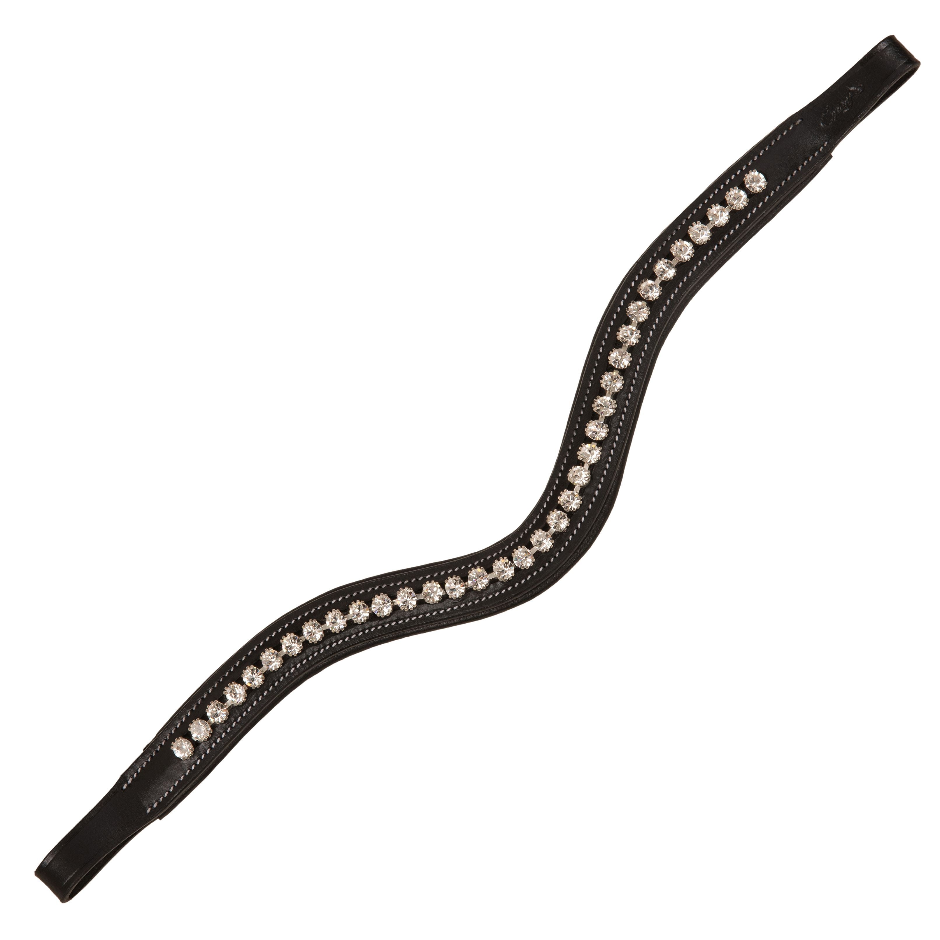 ExionPro Elegant & Attractive White Crystal Browband