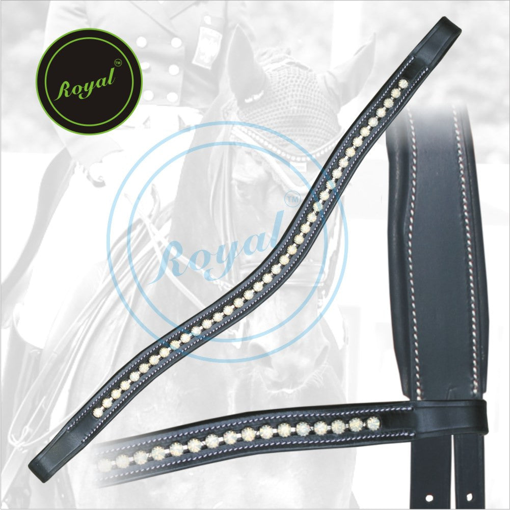 ExionPro Designer Opal White linked Crystal Browband