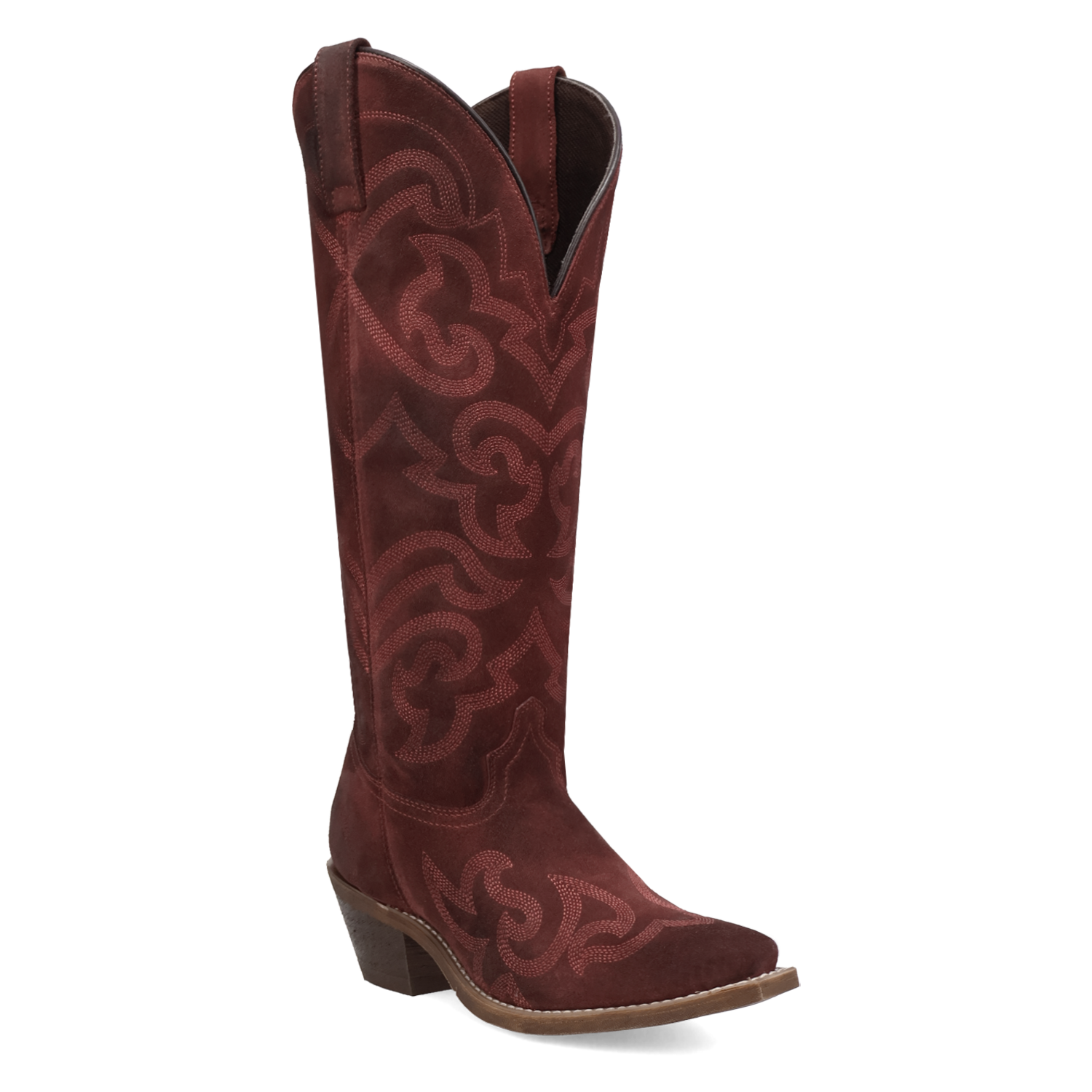 Laredo Sierra Rose - Women's Suede Leather Cowgirl Boots