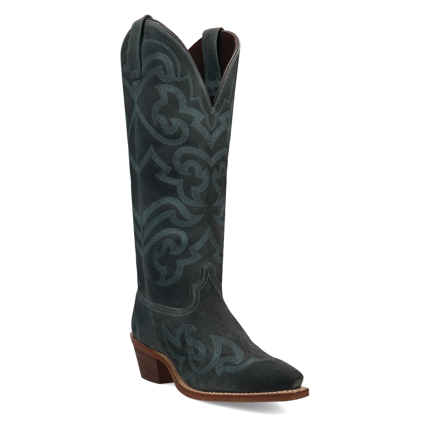 Laredo Sierra Rose - Women's Suede Leather Cowgirl Boots