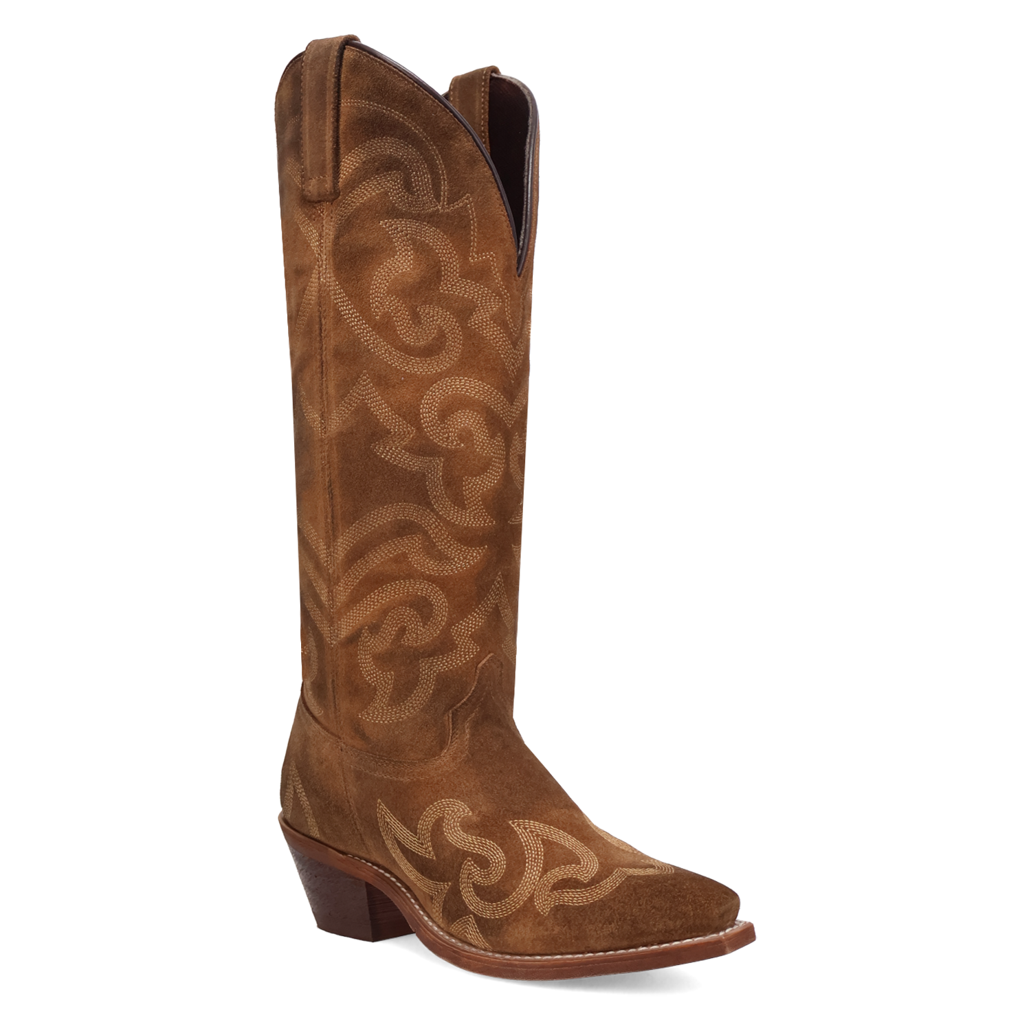 Laredo Sierra Rose - Women's Suede Leather Cowgirl Boots