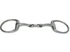 AJ Tack French Link Curved Eggbutt Snaffle Bit