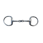 AJ Tack French Link Curved Eggbutt Snaffle Bit