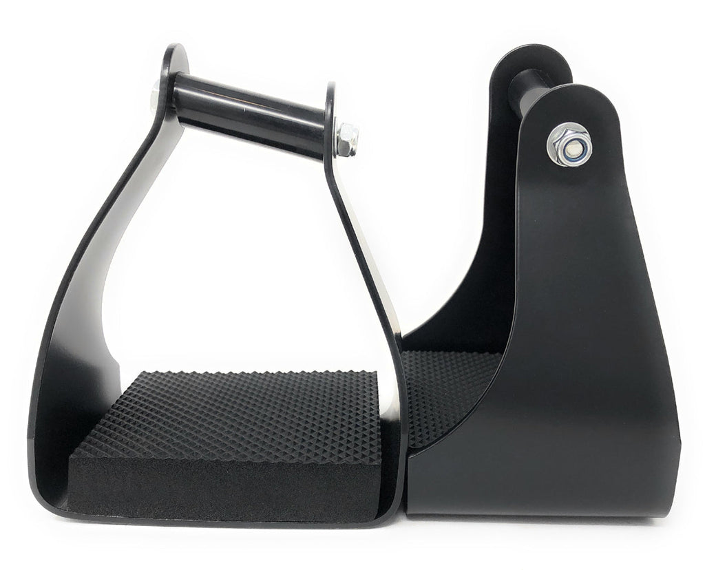 AJ Tack Angled Aluminum Trail Stirrups