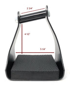 AJ Tack Angled Aluminum Trail Stirrups