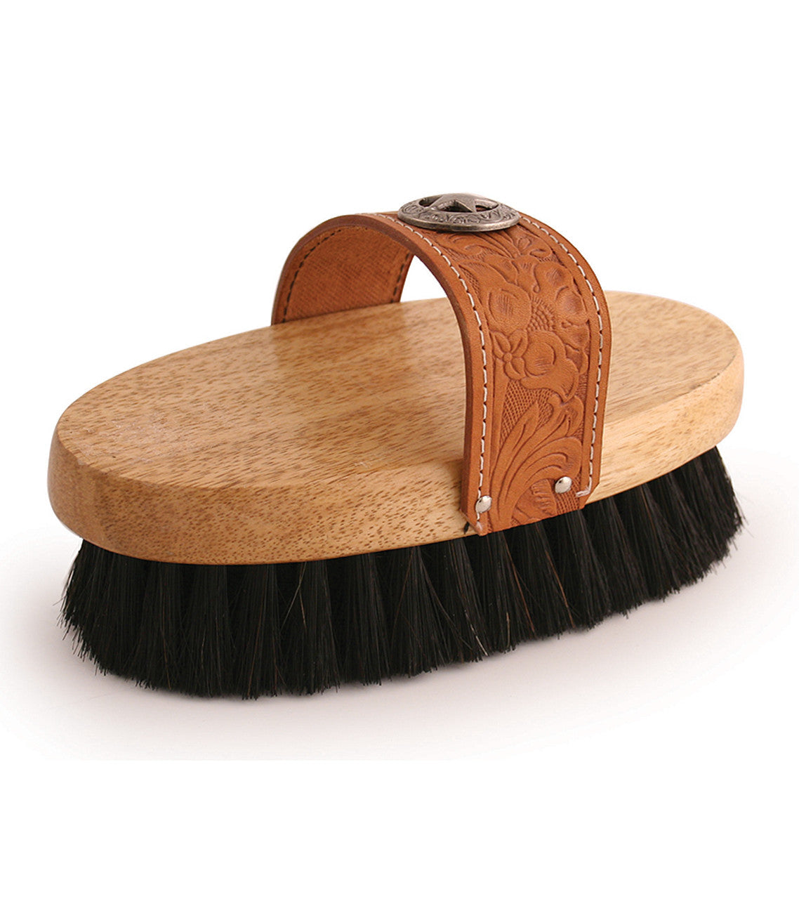 Legends™ Soft Black Horsehair/Poly Blend Western-Style Body Brush