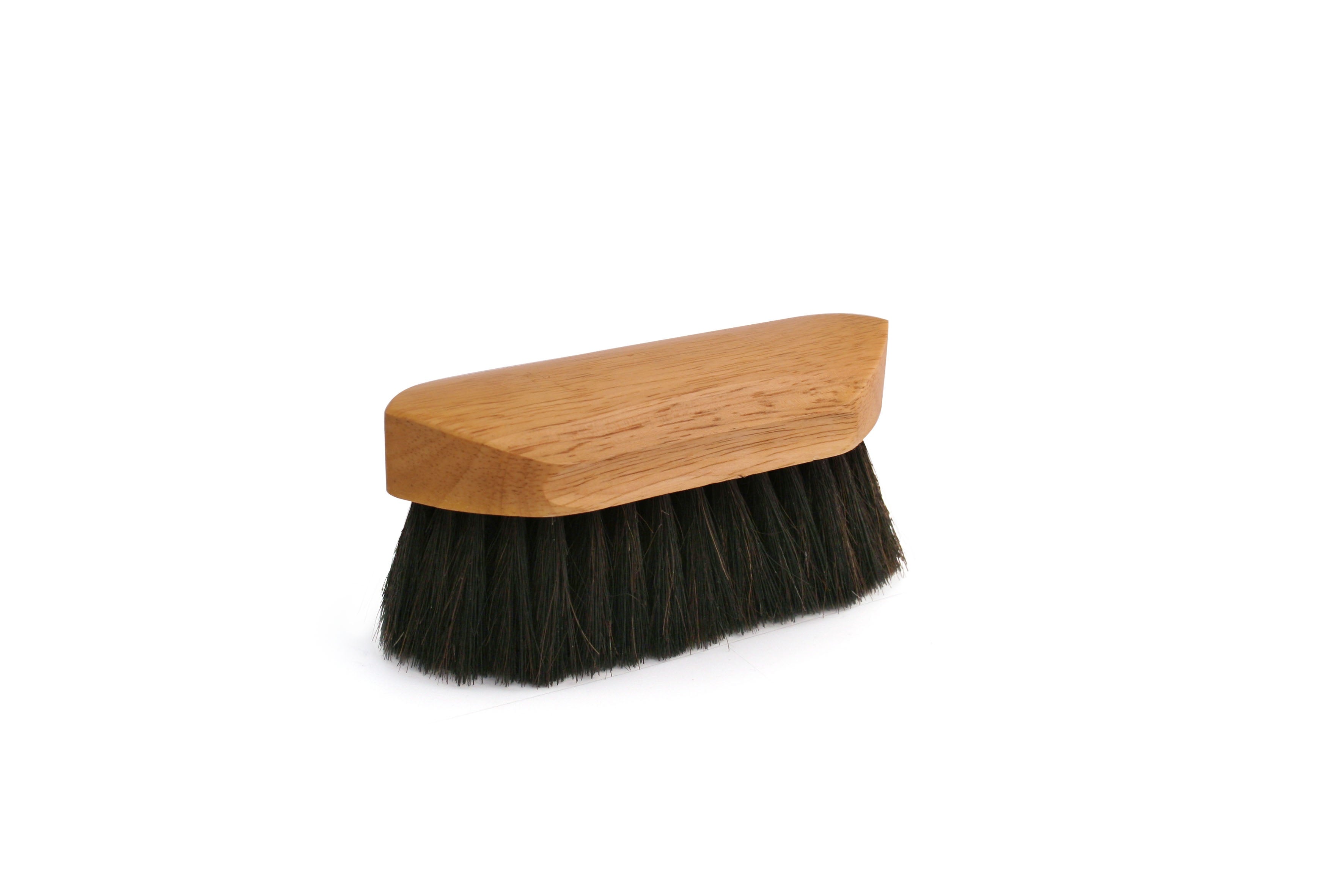 Soft Black Horsehair/Poly Blend Pocket-Size Body & Finishing Brush
