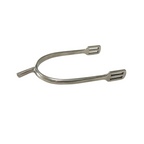 AJ Tack Ladies Stainless Steel Prince of Wales English Spurs