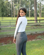 Cool and Comfortable White Sun Shirt with Glitter Bars