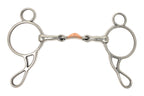AJ Tack Stainless Steel Moon Dogbone Wonder Gag Bit