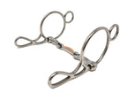 AJ Tack Stainless Steel Moon Dogbone Wonder Gag Bit