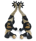 AJ Tack Men's Barrel Racer Spurs