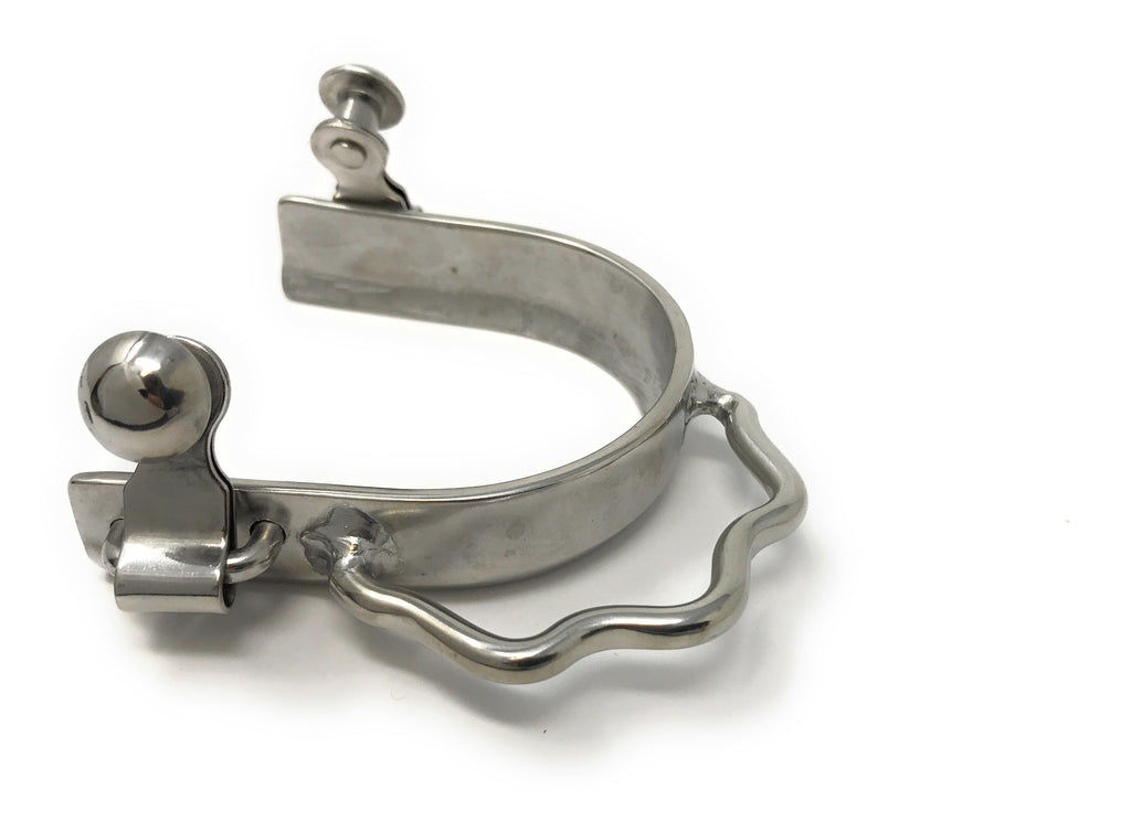 AJ Tack Youth Stainless Steel Bumper Spurs