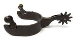 AJ Tack Men's Antique Brown Team Roping Spur Set