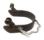 AJ Tack Men's Antique Brown Praying Cowboy Bumper Spurs
