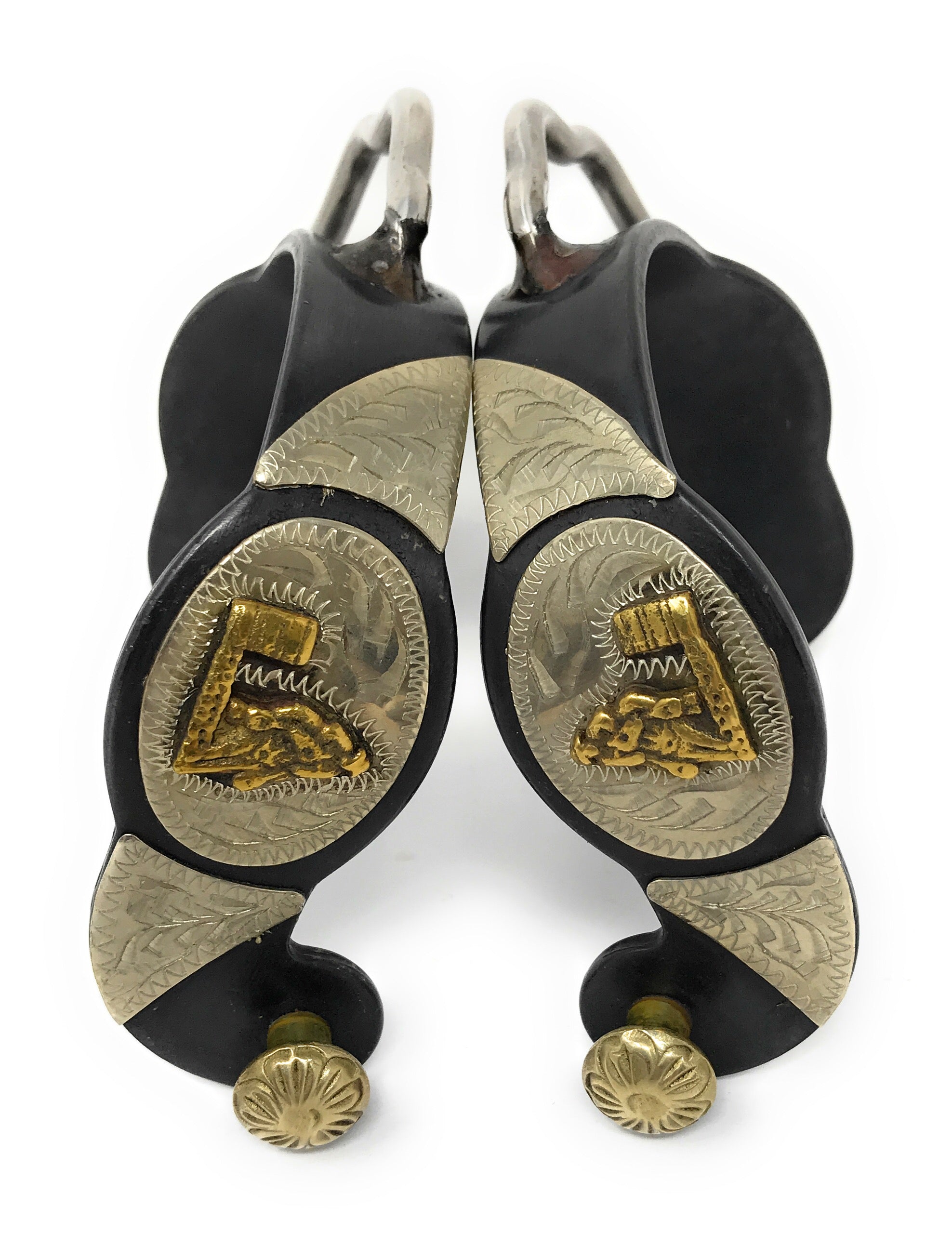 AJ Tack Ladies Barrel Racer Bumper Spurs