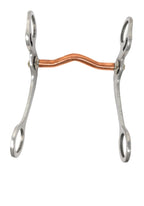 AJ Tack Copper Low Port Grazing Bit