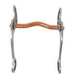 AJ Tack Copper Low Port Grazing Bit