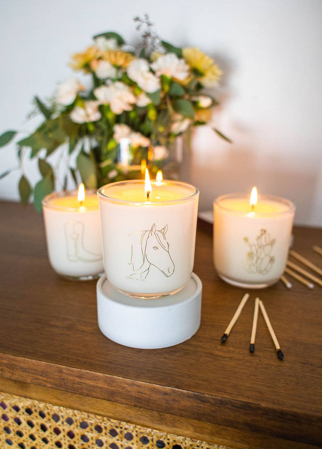 Horse Soy Wax Candle - Spirit 