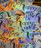 Be Happy Sticker