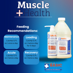 MuscleHealth Gel Supplement for Horses - Bottles