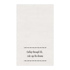 "Gallop through Life, side-eye the drama" Horse-tastic Tea/bar Towels with Inspiring Quotes, Kitchen Decor, Gift for Horse Lovers, Unique Home Accessories, Perfect for Housewarming
