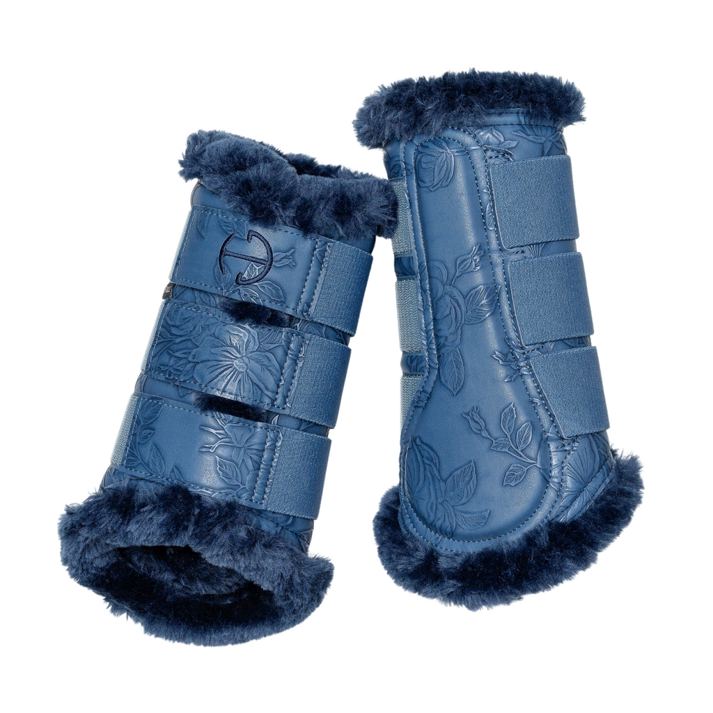 Romance Collection Brushing Boots - Prussian Blue