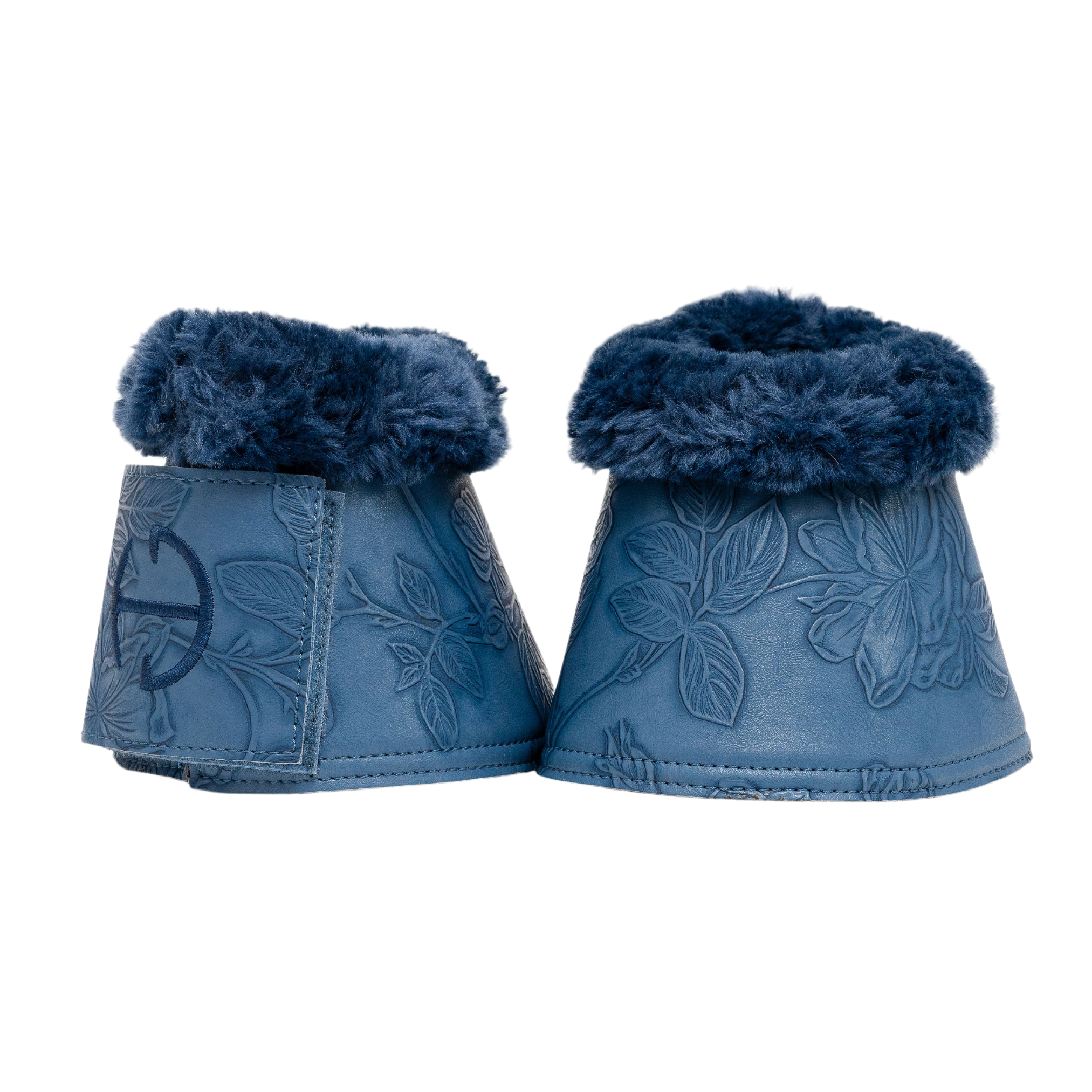 Romance Collection Bell Boots - Prussian Blue