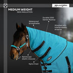 1200D Horse 180G Medium Weight Winter Neck Warmer - Waterproof & Breathable