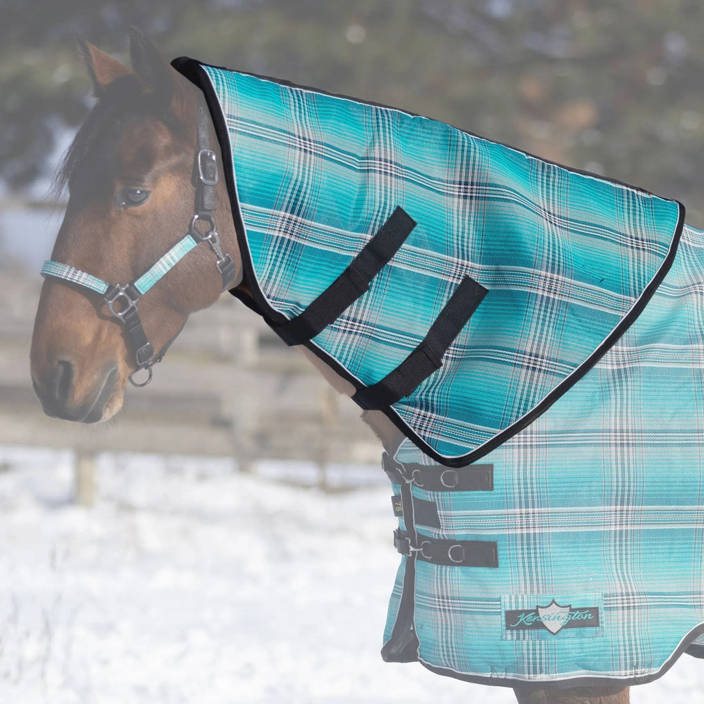 Kensington Supermesh® Horse Winter Neck Warmer - Waterproof & Breathable - Supremely Durable Textilene® - Multiple Weights