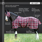 Kensington Draft Horse Protective Fly Sheet  - 73% UV Protection