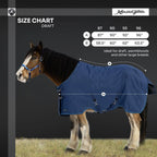 Kensington Draft Horse Midweight 180g Winter Turnout Blanket - Waterproof & Breathable