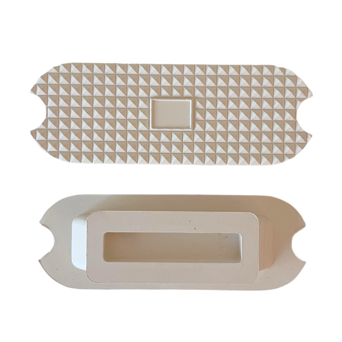AJ Tack Stirrup Iron Rubber Pads - White