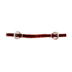 AJ Tack Latigo Braided Curb