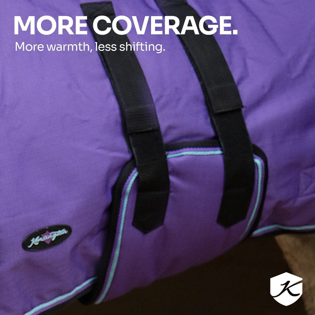 Kensington Mini 180G Medium Weight Horse Winter Turnout Blanket - Waterproof & Breathable