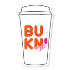 Buck N Go Nuts Cup Sticker
