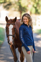 Inside Leg Outside Rein Baselayer: Navy