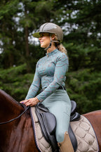 Mrs. Ros Long Sleeve Sun Shirt- Lavender Fields Chain