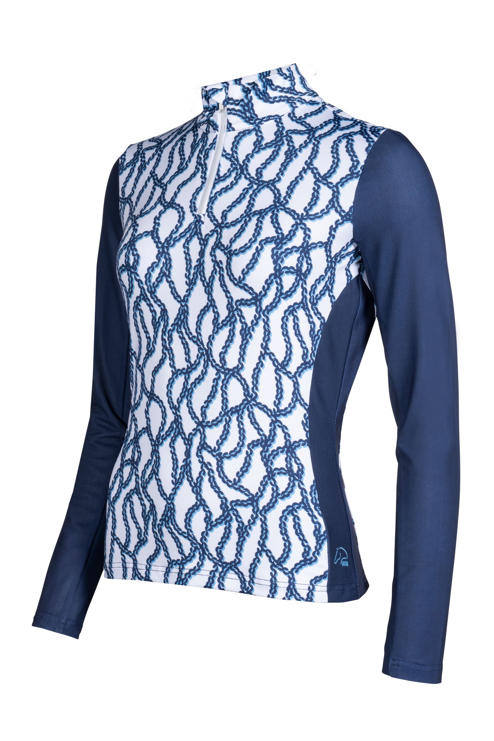 HKM Sun Shirt- Navy Chain