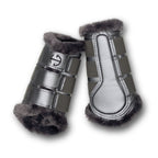 Metallics Collection: Carbon Tech Brushing Boots - Platinum